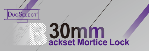 30mm Backset Mortice Door Locks 